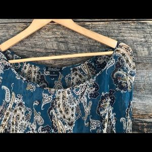 Boho Paisley Top